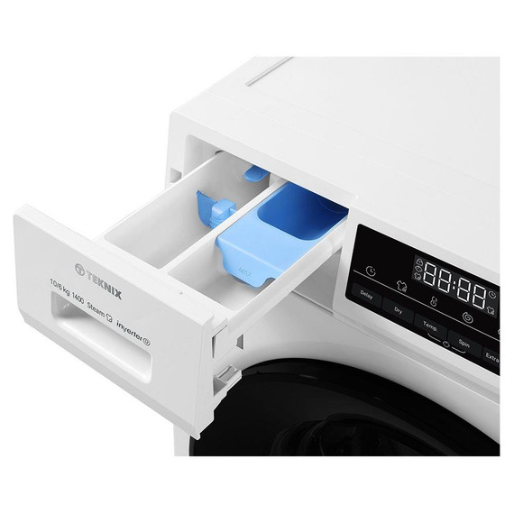 Teknix TK3WD10614XW 10/6Kg 1400 Spin Washer Dryer - White