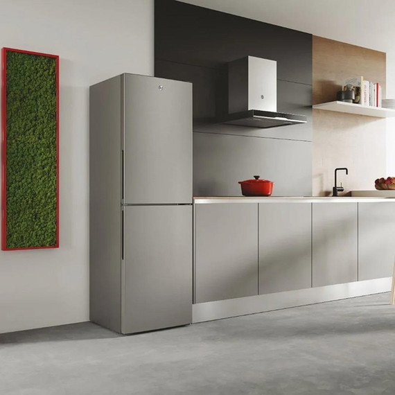 Hoover HVT3CLECKIHS-1 Fridge Freezer 54.5cm Low Frost