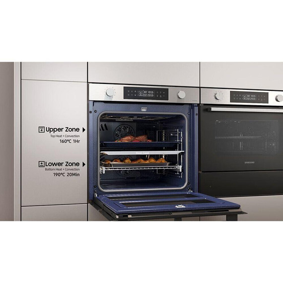 Samsung NV7B43205AK/U4 Series 4 Dual Cook Smart Oven - Black