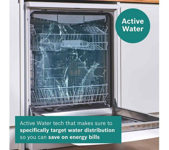 Bosch SMS2HVW67G Full Size Dishwasher - White