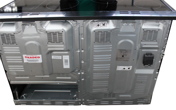 FLAVEL MLN10CRS 100cm Electric Ceramic Range Cooker Silver