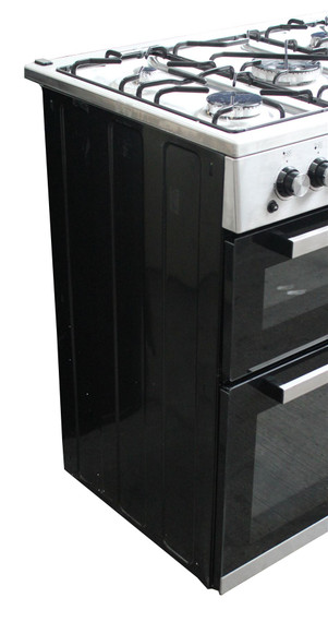 Beko KDVF100X 100 cm double oven range cooker