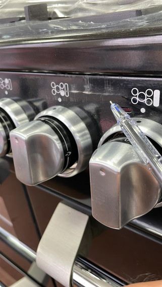 Leisure Pro Cuisinemaster PR100F530K Dual Fuel Range Cooker Black 100cm