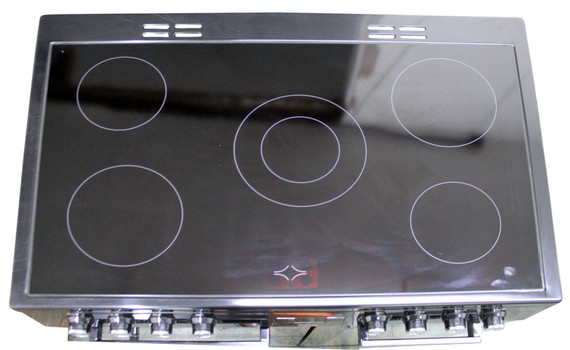 Beko KDVC90K 90cm Electric double oven range cooker  Black