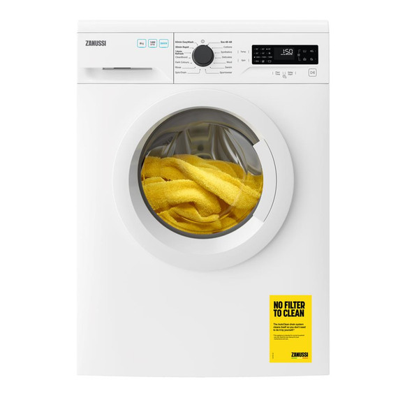 Zanussi ZWF845B4PW 8kg 1400 Spin Washing Machine - White