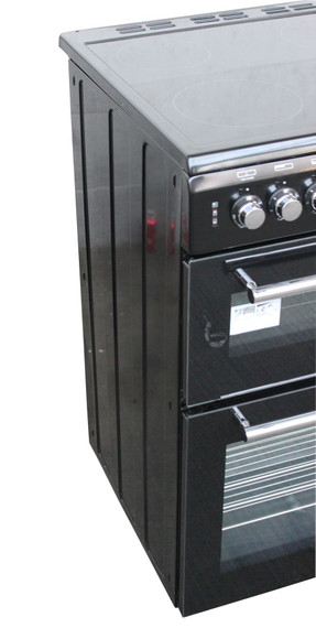 Leisure Classic CLA60CEK Electric mini range cooker 60cm Black graded