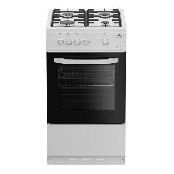 Zenith ZE501W 50cm Gas Single Oven with Gas Hob - White Zenith ZE501W 50cm Gas Single Oven with Gas Hob - White