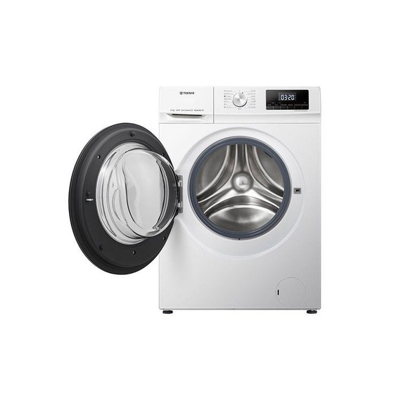 Teknix TKW12142HW 12 kg Washing Machine 1400 Spin LED display White A Rated