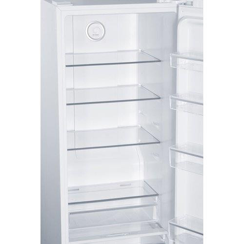 Teknix T60L2W 359L Single Door Larder Fridge - White