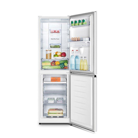 Teknix FFH1825WW 256L Total No Frost Fridge Freezer - White
