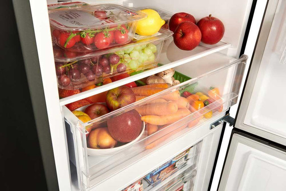 Teknix FF1860W Fridge Freezer Frost Free 60cm - White