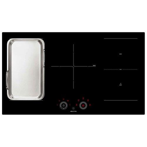 Teknix SCIH90SW 90cm Induction Hob Smart Wheel Touch Control - Black
