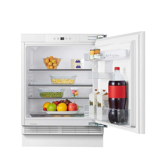 Teknix BITHUL4 138L Integrated Under Counter Larder Fridge - White