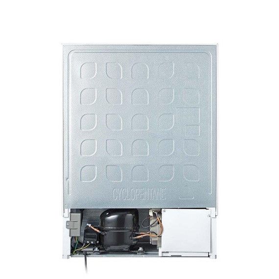 Teknix BITHUL4 138L Integrated Under Counter Larder Fridge - White