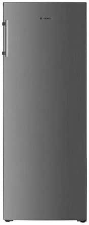 Teknix TFF1435X 143cm High, 161L Upright Frost Free Freezer - Stainless Steel