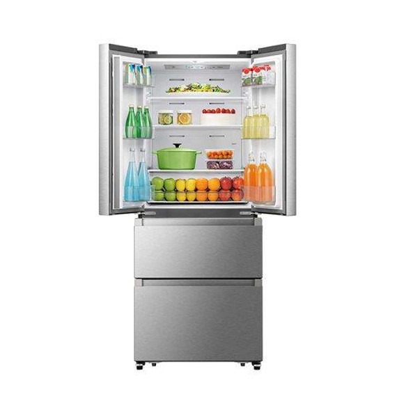 Teknix THFD17870X 70cm French Door Fridge Freezer, Total No Frost - Stainless Steel