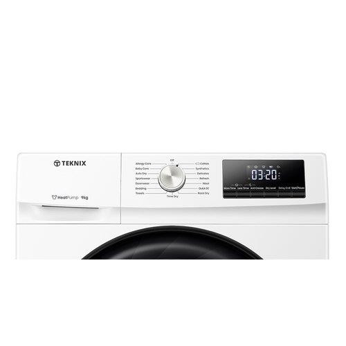 Teknix TKHP9HW 9Kg Heatpump Dryer - White