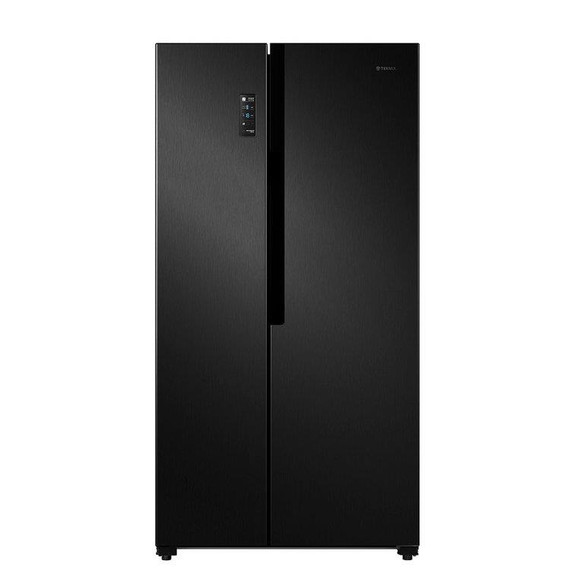 Teknix THSBS1791PBIX 2 Door Side by Side Fridge Freezer - Black Stainless