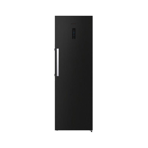 Teknix TH60TLBIX 370L Single Door Larder Fridge - Black Steel
