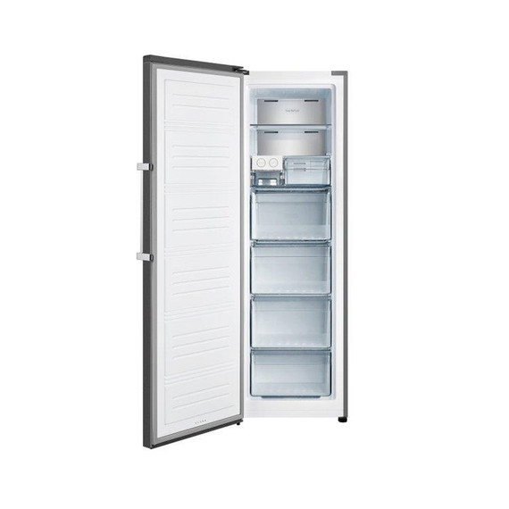 Teknix TH60TNFBIX 274L Freestanding Single Door Freezer - Black Steel