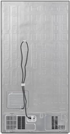 Hisense RS840N4WCE Non-Plumbed American Style Fridge Freezer - Stainless Steel