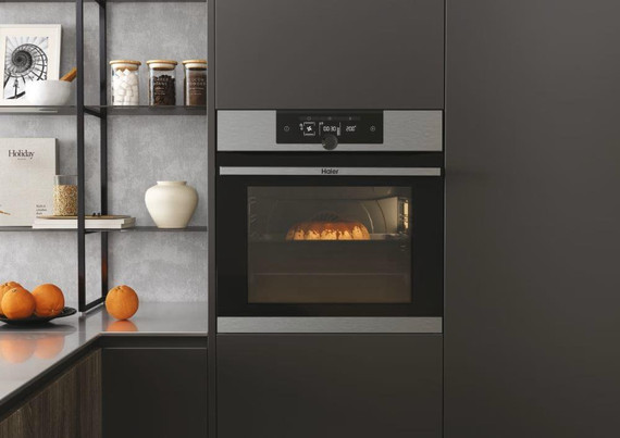 Haier Series 2 HWO60SM2F9XH Wifi Connected Built In Electric Single Oven - Stainless Steel