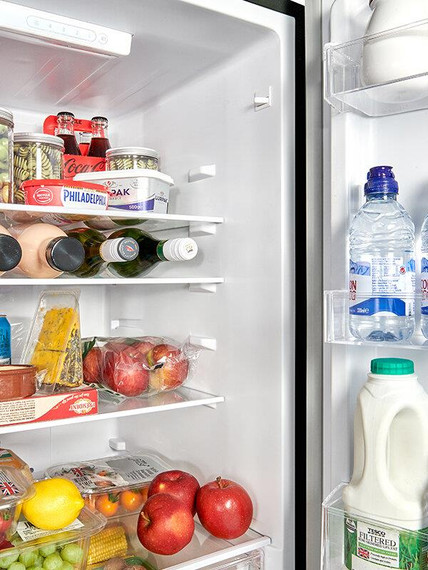 Teknix FF1860B/E Fridge Freezer Frost Free 60cm - Black