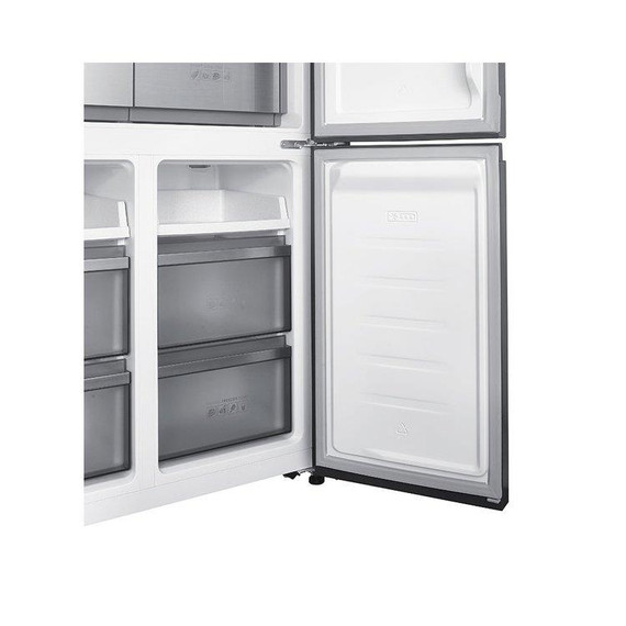 Teknix TMD19091SIBI 505L Multi Door Fridge Freezer - Dark Inox