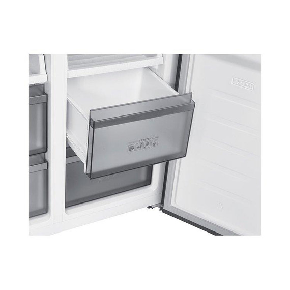 Teknix TMD19091SIBI 505L Multi Door Fridge Freezer - Dark Inox
