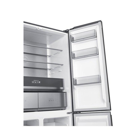 Teknix TMD19091SIBI 505L Multi Door Fridge Freezer - Dark Inox