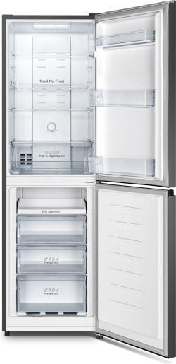 Hisense RB327N4BBE 256L 55cm Freestanding Fridge Freezer - Black