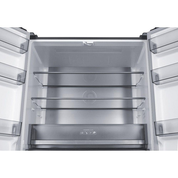 Teknix TMD19091SIX Multi Door 90cm Frost Free American Style Fridge Freezer Inox