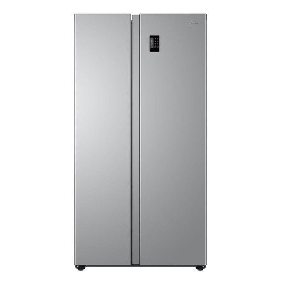 Teknix TX2SBS1791PS 2 Door American Style Fridge Freezer - Silver