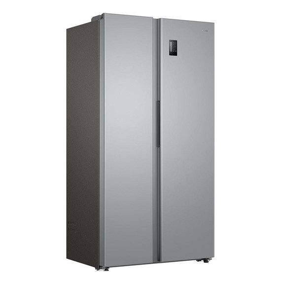 Teknix TX2SBS1791PS 2 Door American Style Fridge Freezer - Silver
