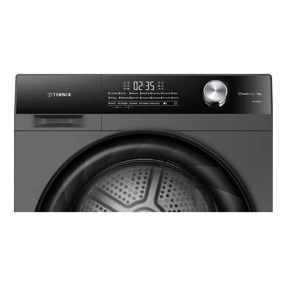 Teknix TK5HP9HS 9Kg Heatpump Dryer - Titanium