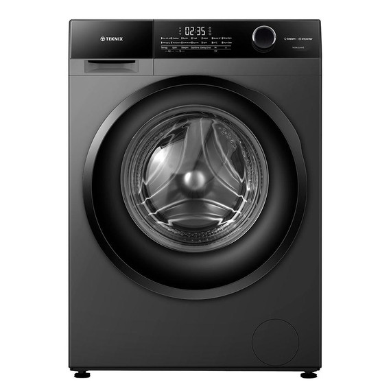 Teknix TK5W1214HS 12 kg Washing Machine 1400 Spin - Titanium