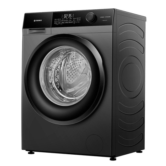Teknix TK5W1214HS 12 kg Washing Machine 1400 Spin - Titanium