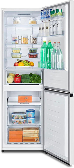 Teknix FFPH186W 207L Total No Frost Fridge Freezer - White
