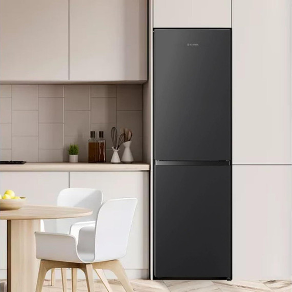 Teknix FFPH1825PB 55cm Freestanding 50/50 Frost Free Fridge Freezer - Black