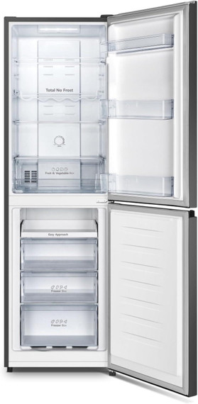 Teknix FFPH1825PB 55cm Freestanding 50/50 Frost Free Fridge Freezer - Black