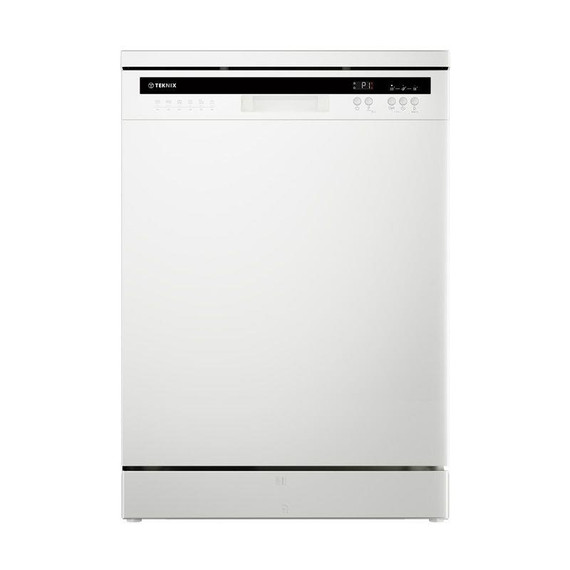 Teknix TX3FD618W 15 Place Settings Freestanding Dishwasher - White
