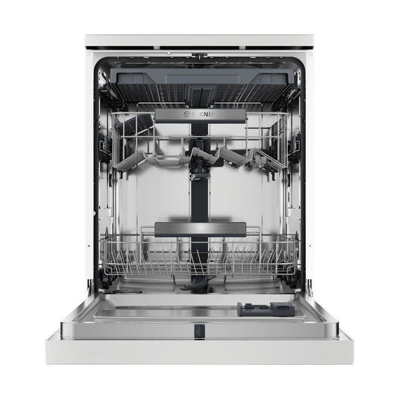 Teknix TX3FD618W 15 Place Settings Freestanding Dishwasher - White