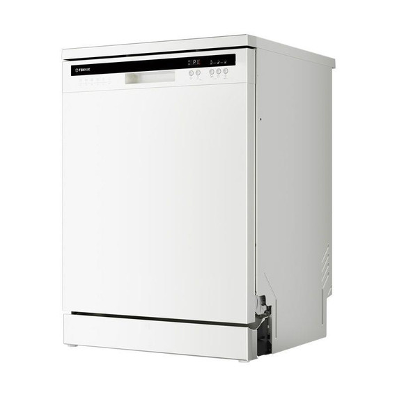 Teknix TX3FD618W 15 Place Settings Freestanding Dishwasher - White
