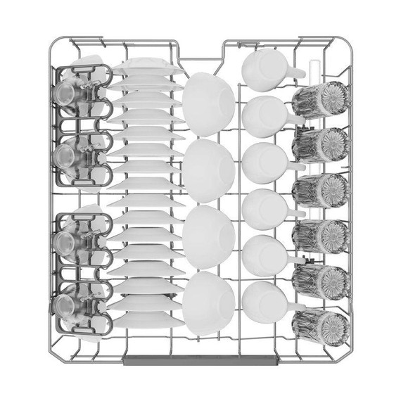 Teknix TX3FD618W 15 Place Settings Freestanding Dishwasher - White