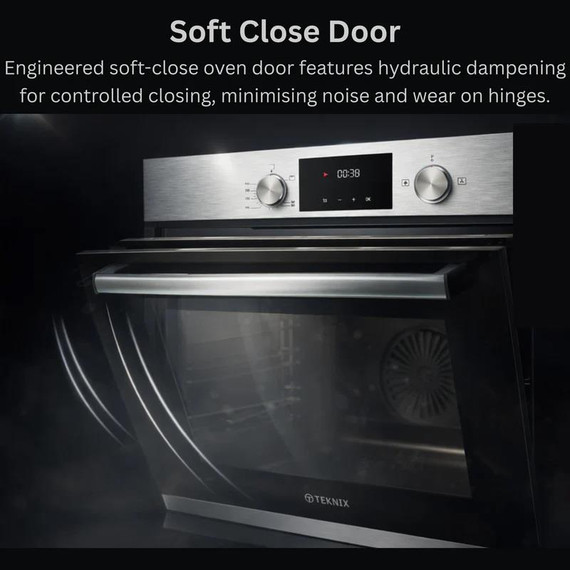 Teknix BITK263GSX 63L Single Gas Oven - Stainless Steel