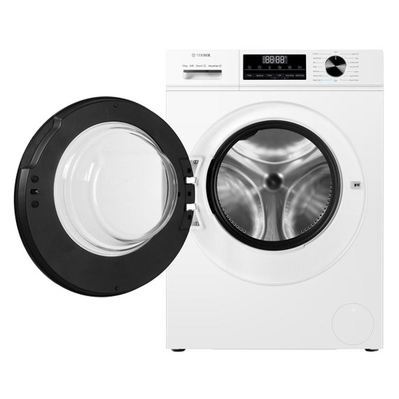 Teknix TK3W1014XW Washing Machine 10Kg 1400Spin - White