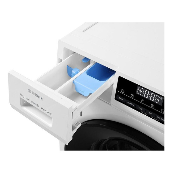 Teknix TK3W1014XW Washing Machine 10Kg 1400Spin - White