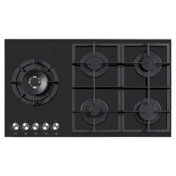 Teknix SCGH945BG Gas Hob 90cm - Black
