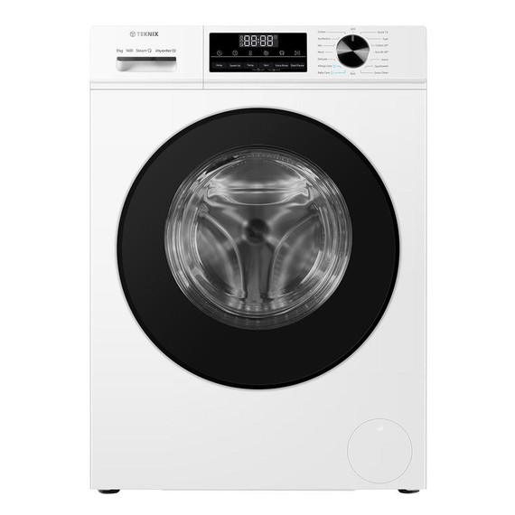 Teknix TK3W814XW Washing Machine 8Kg 1400Spin - White