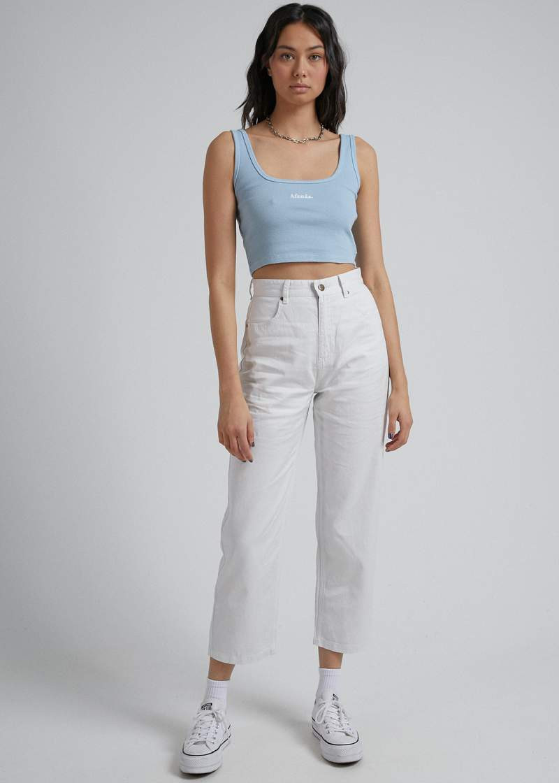 Shelby Hemp Twill High Waist Wide Leg Pant - EVE Lithgow
